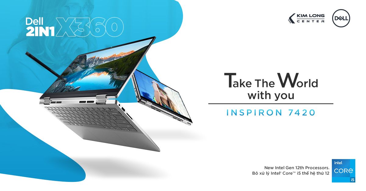 Laptop Dell Inspiron 7420 2in1