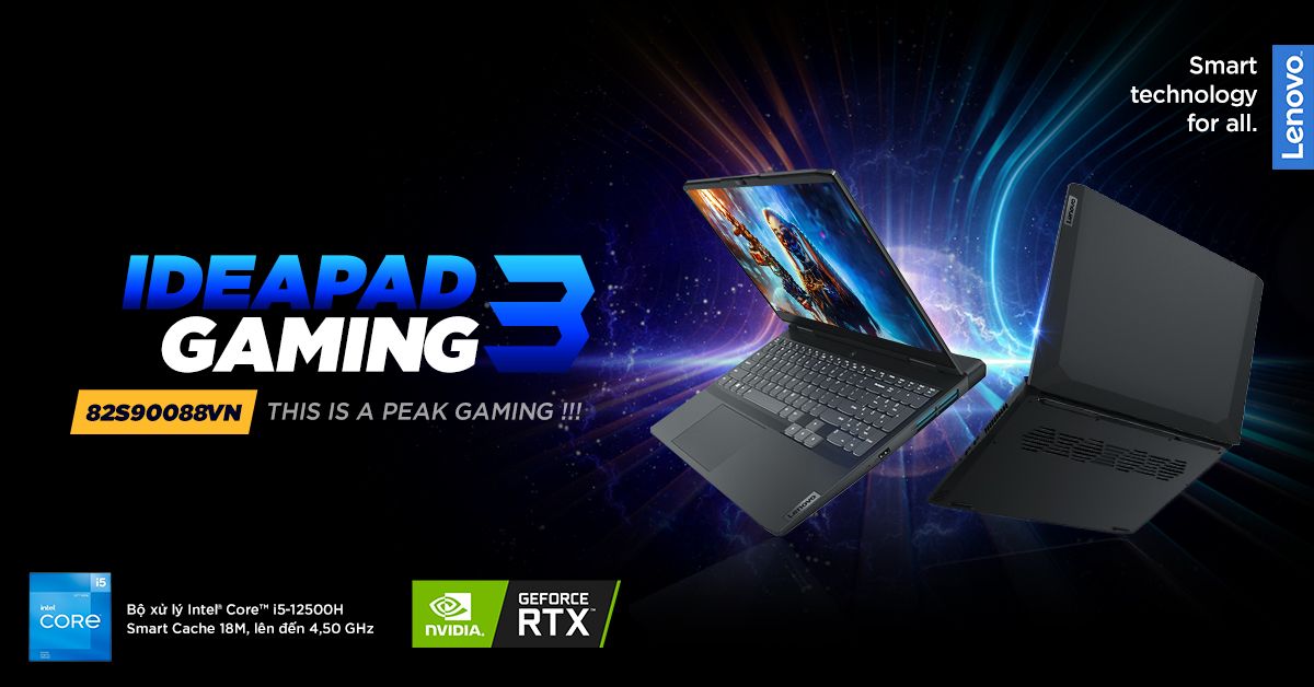 Lenovo Ideapad Gaming 3 15IAH7 82S90088VN